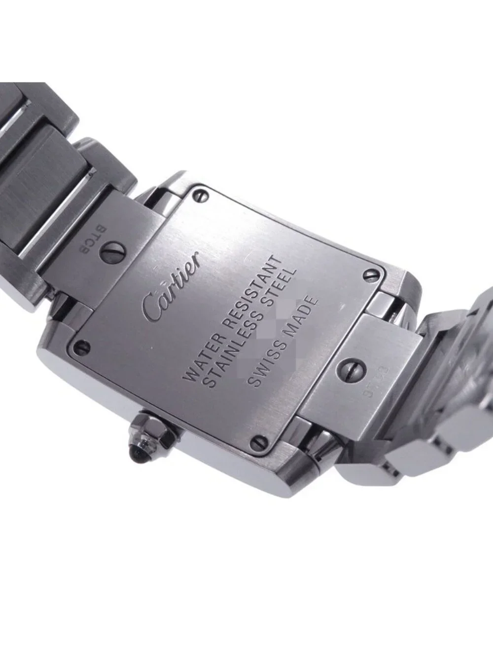 Cartier Tank Francaise SM Watch Ivory Dial Quartz
